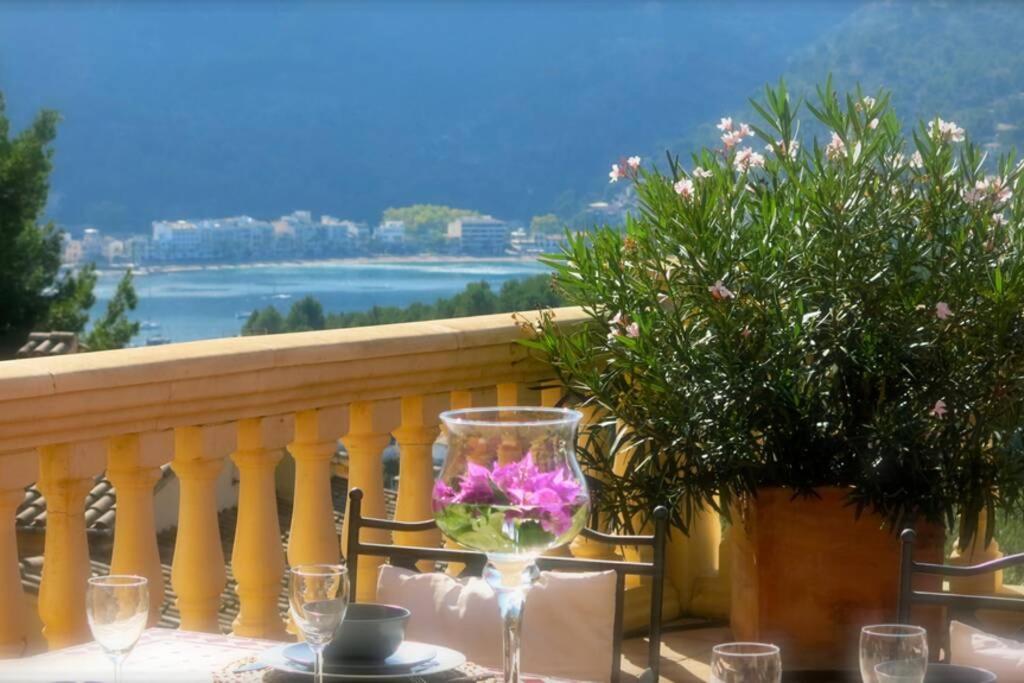 Puerto Soller Seaview Apartment: Private Terrace & Pool Port De Soller Exterior photo
